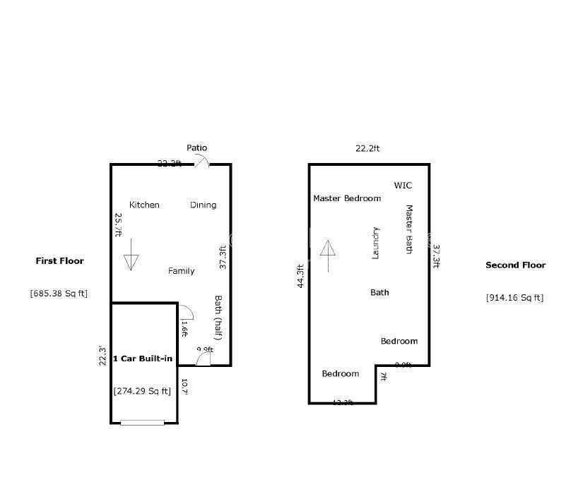 Raleigh:  3 Bedroom Townhome with Garage property image